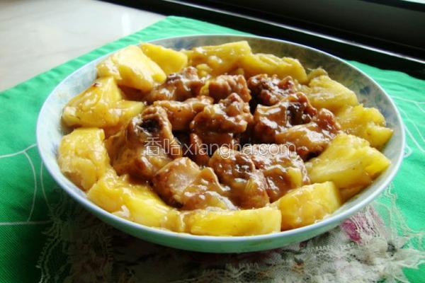 菠萝糖醋排骨