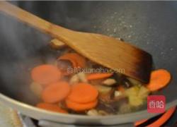 冻豆腐炒油菜的做法图解3