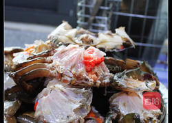 姜葱炒青蟹的做法图解1