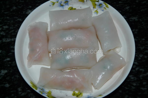 肠粉虾卷