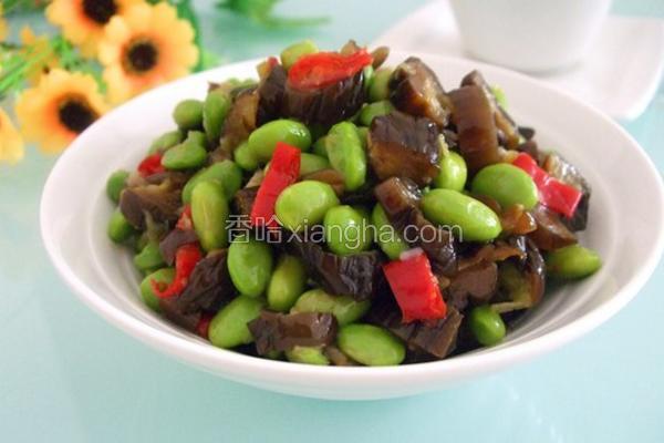 毛豆炒酱瓜