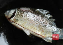 花生炖鲫鱼的做法图解4