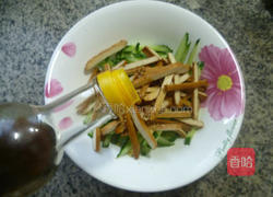 青瓜拌香干的做法图解9