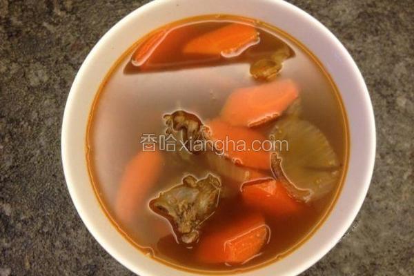 牛骨萝卜汤