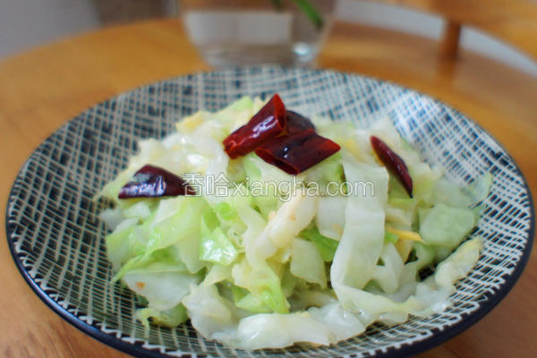 炝炒圆白菜