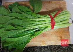 蚝油菜心的做法图解1