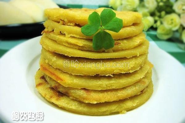 梨汁玉米饼