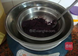 紫薯冰皮月饼的做法图解6