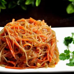 红萝卜炒粉条的做法[图]