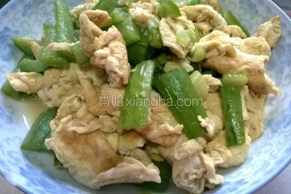 丝瓜炒鸡蛋