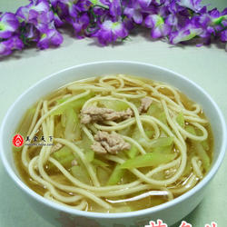 里脊肉夜开花汤面的做法[图]