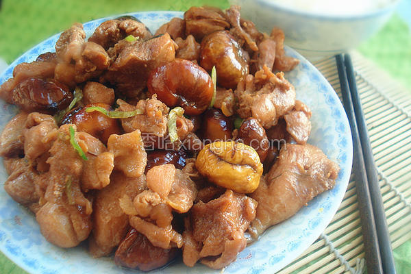 栗子烧鸡块