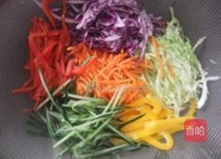 榨菜肉丝炒面的做法图解5