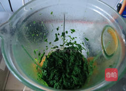 油泼辣椒菠菜面的做法图解2