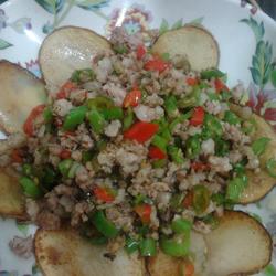 青椒肉末的做法[图]