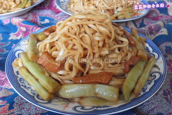 豆角焖面