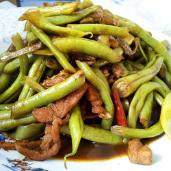 豆角炒肉的做法[图]