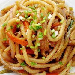 时蔬炒乌冬的做法[图]