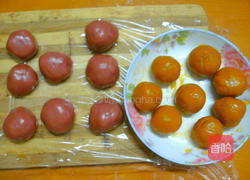 南瓜馅冰皮月饼的做法图解9