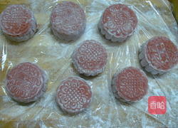 南瓜馅冰皮月饼的做法图解16