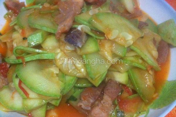 西胡芦炒肉