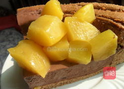 黄桃巧克力慕斯的做法图解6