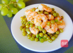 豌豆炒虾仁的做法图解11