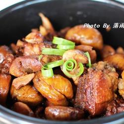 板栗焖鸡腿的做法[图]