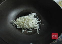 白菜炝汤面的做法图解4