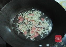 白菜炝汤面的做法图解7