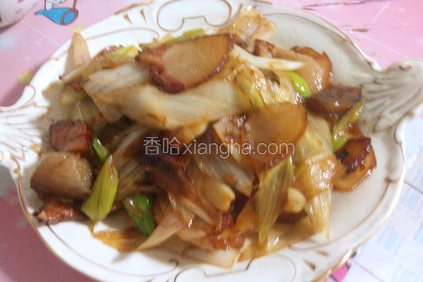 葱爆腊肉