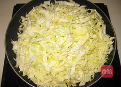 粉丝炒包菜的做法图解5