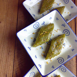 绿茶桂花糕的做法[图]