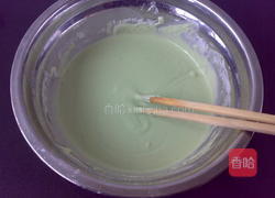 绿茶桂花糕的做法图解3