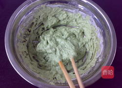 绿茶桂花糕的做法图解4