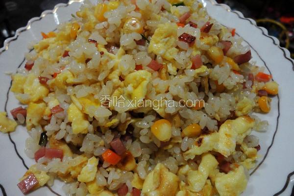 营养蛋炒饭