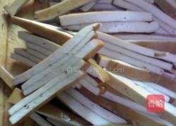 香干炒西芹的做法图解4