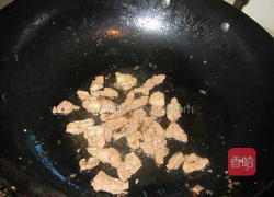 卤香干炒肉的做法图解3