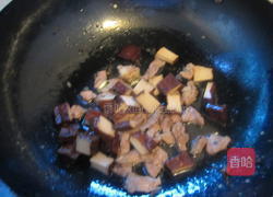 卤香干炒肉的做法图解4