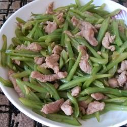 刀豆炒肉丝的做法[图]