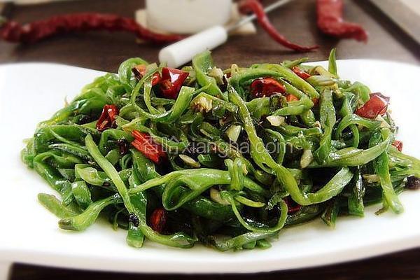 辣炒扁豆丝