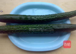 蒜香陈醋拍青瓜的做法图解1