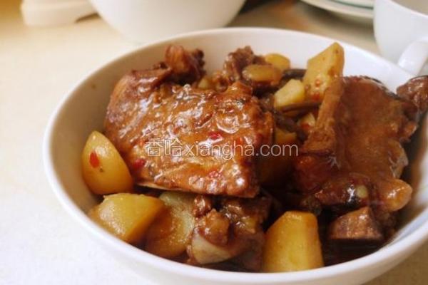 土豆炖排骨