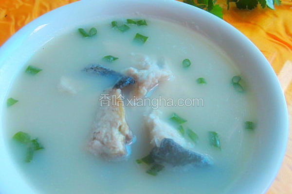 豆浆鱼骨汤