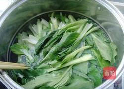 海米扒油菜的做法图解2