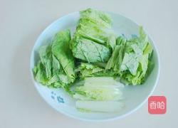 白菜豆腐鸡蛋汤的做法图解2