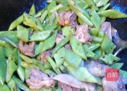 刀豆炒鸡块的做法图解5