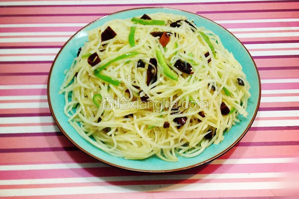 青椒土豆丝