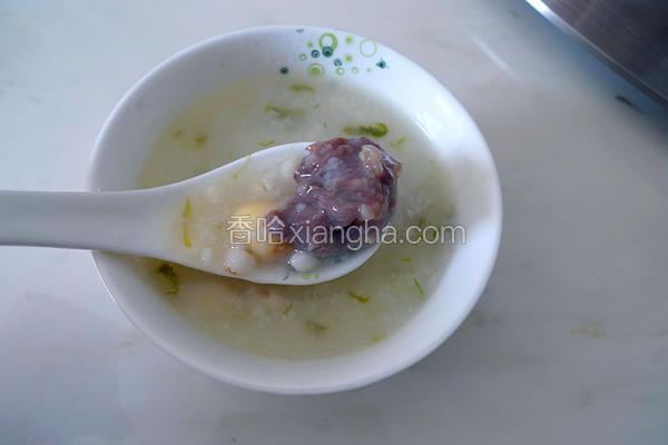 莲子薏米牛肉粥