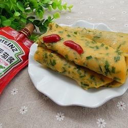 韭菜玉米面饼的做法[图]